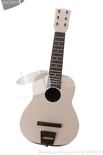 Image of Beige guitar toy