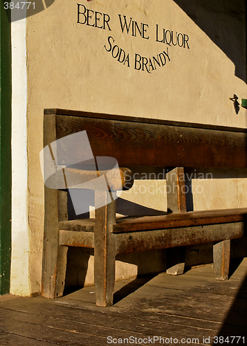 Image of Soda Brandy and Bench