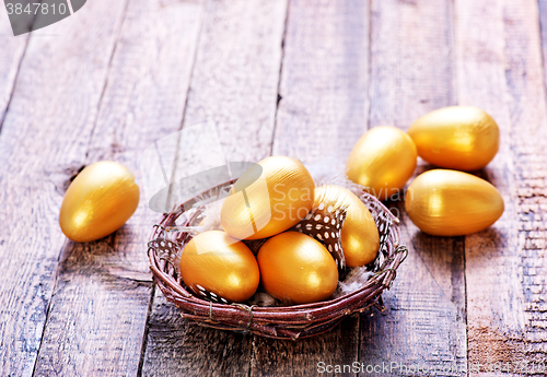 Image of easter eggs