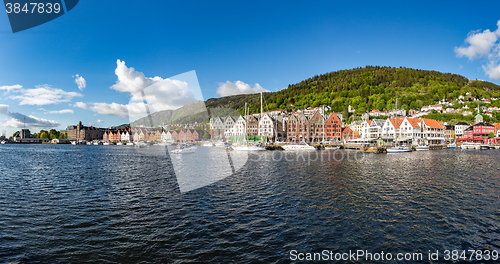 Image of Bergen panorama Norway