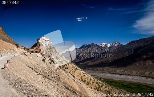 Image of India a monastery