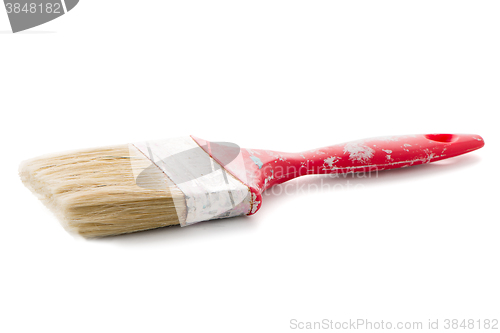 Image of Red used paint brush