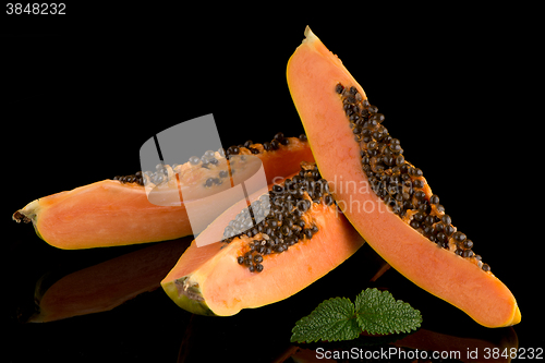 Image of Fresh and tasty papaya