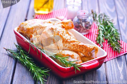 Image of raw chicken legs