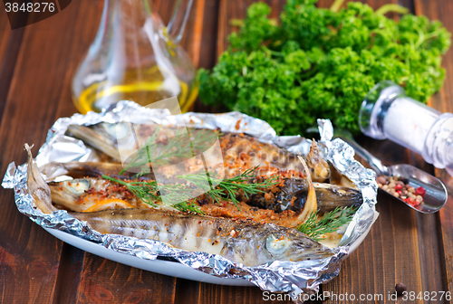 Image of baked fish