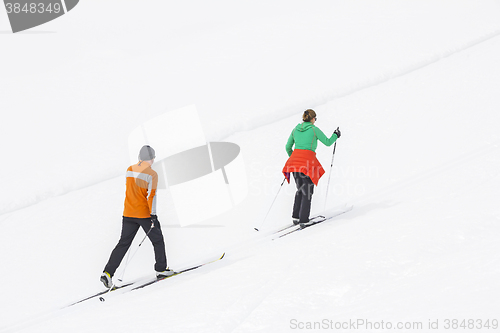Image of Cross-country skiing langlauf