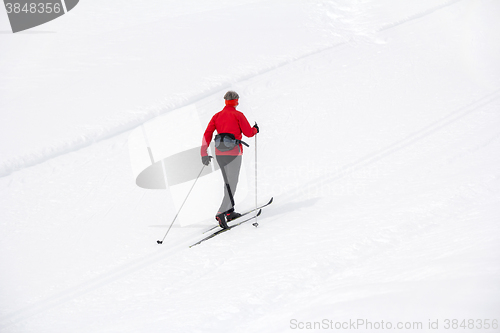 Image of Cross-country skiing langlauf