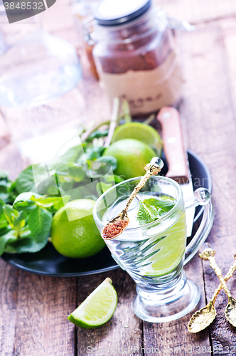 Image of mint drink