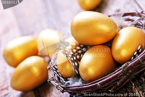 Image of easter eggs