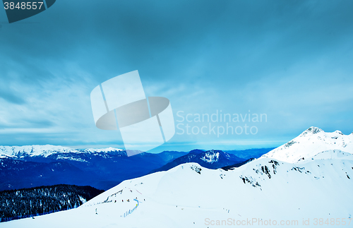 Image of The mountains in Sochi, Russia