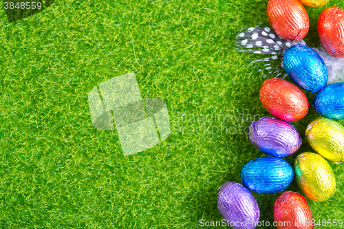 Image of easter eggs