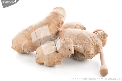 Image of Ginger root and drizzler