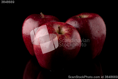 Image of Fresh red apples