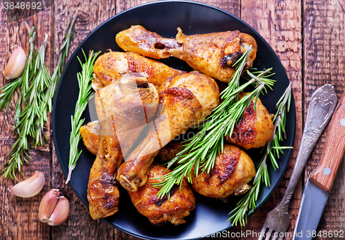 Image of fried chicken legs