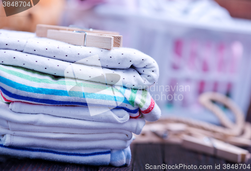 Image of baby clothes