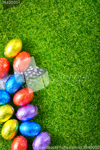 Image of easter eggs