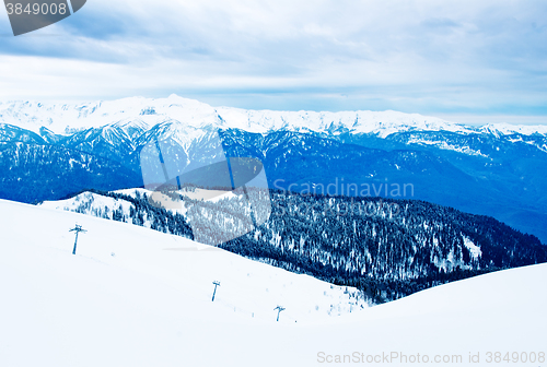 Image of The mountains in Sochi, Russia