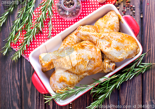 Image of raw chicken legs