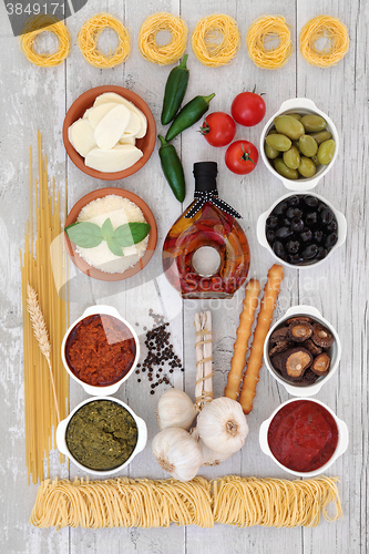 Image of Healthy Mediterranean Food 