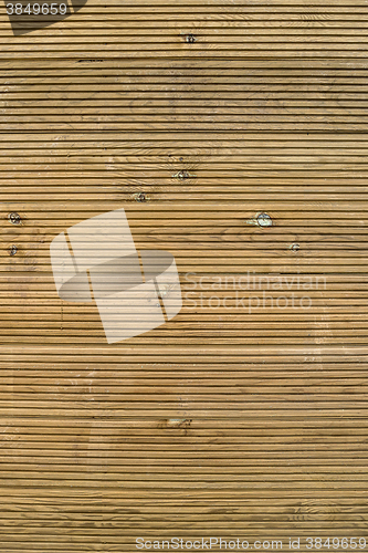 Image of Brown wood plank wall