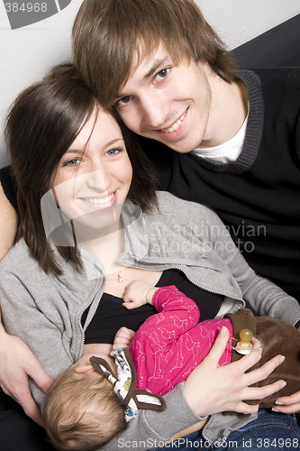 Image of young parents