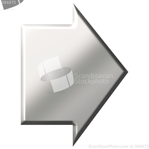 Image of 3D Steel Arrow