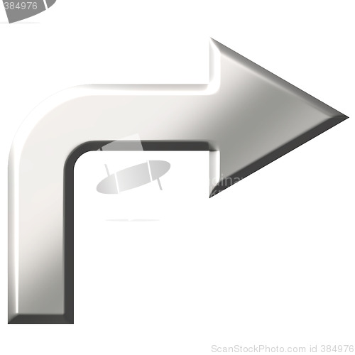 Image of 3D Steel Arrow