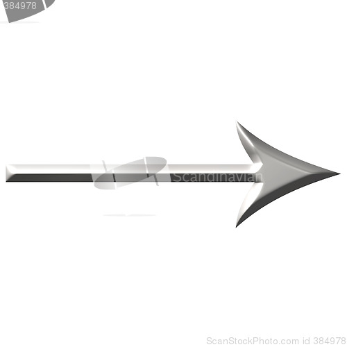 Image of 3D Steel Arrow