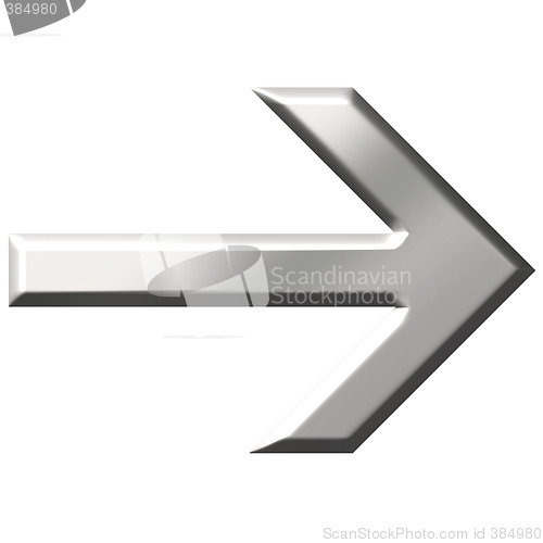 Image of 3D Steel Arrow