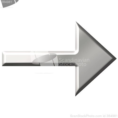 Image of 3D Steel Arrow