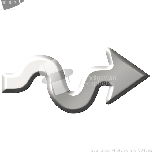 Image of 3D Steel Arrow
