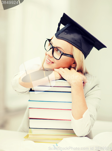 Image of student in graduation cap