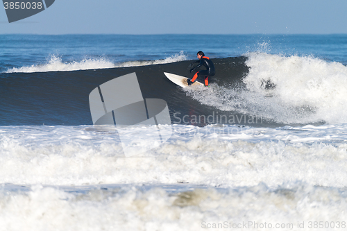 Image of Surfing the waves