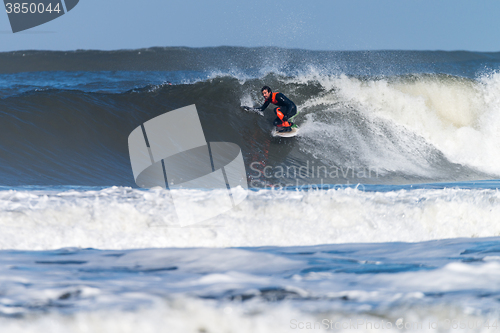 Image of Surfing the waves