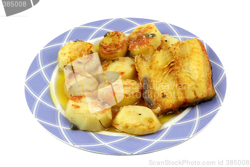 Image of Salt cod fish and chips