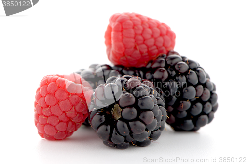 Image of Raspberry with blackberry 