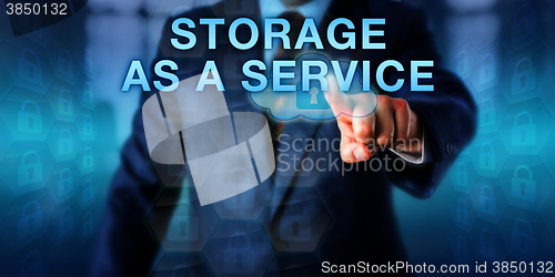 Image of Virtual Architect Touching STORAGE AS A SERVICE