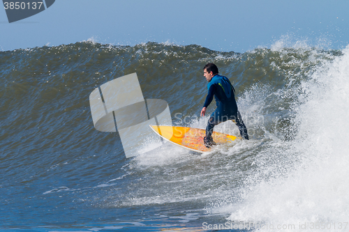 Image of Surfing the waves