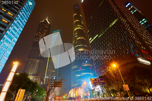 Image of Shanghai at night