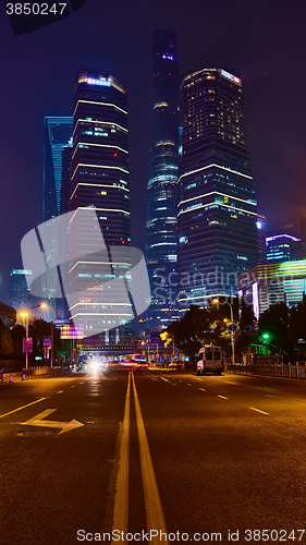 Image of Shanghai at night