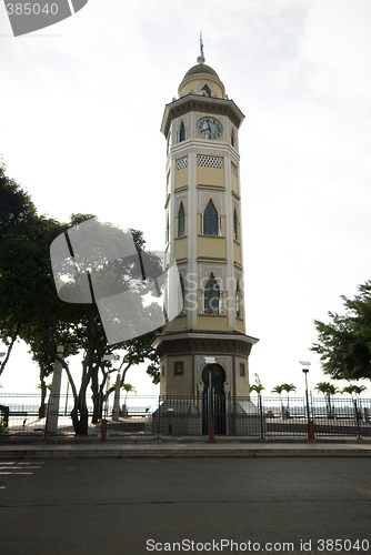 Image of clock tower malecon 2000 guayaquil ecuador