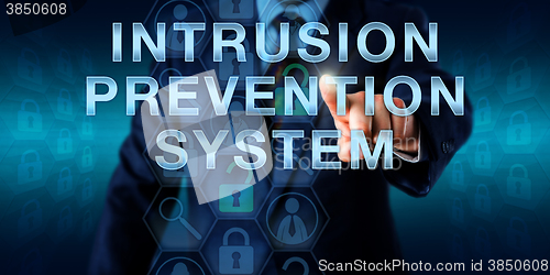 Image of Specialist Touching INTRUSION PREVENTION SYSTEM