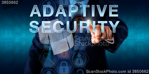 Image of Network Supervisor Touching ADAPTIVE SECURITY