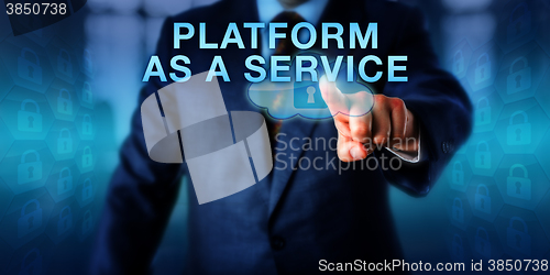 Image of Corporate Client Pushing PLATFORM AS A SERVICE\r