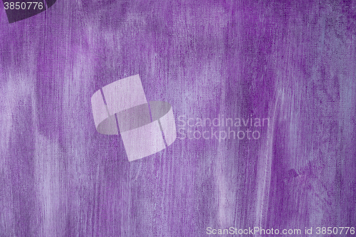 Image of Purple painted artistic canvas