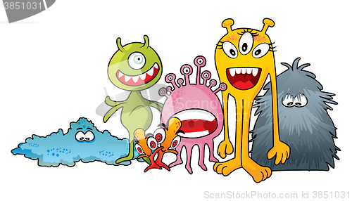 Image of Monster characters