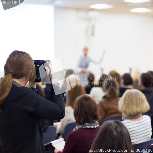 Image of Audience in the lecture hall.