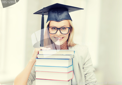 Image of student in graduation cap