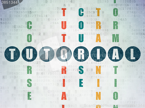 Image of Studying concept: Tutorial in Crossword Puzzle