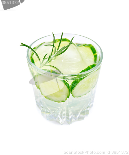 Image of Lemonade with cucumber and rosemary